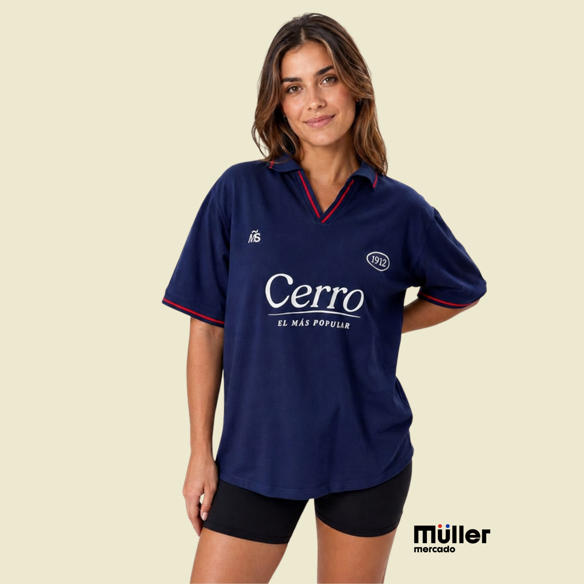 Polo Club Cerro Porteño Azul Unisex | Mitãis Paraguay
