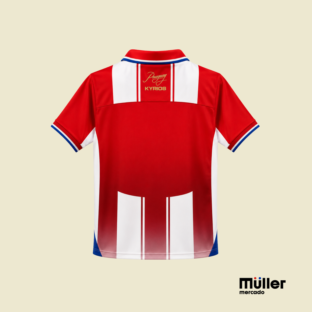 Jersey Albirrojo Edición Lili Cantero 2026 | Kyrios Paraguay