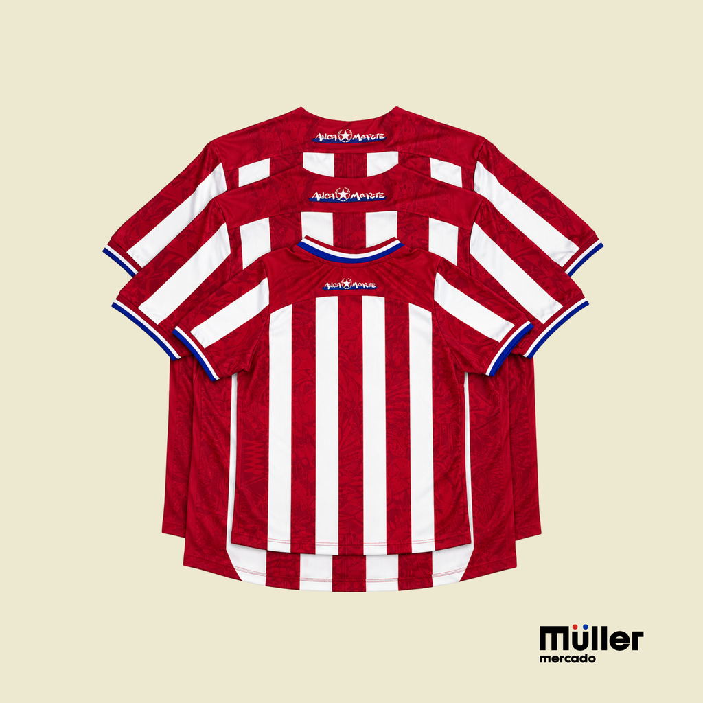 Jersey Albirrojo “Desde que nací soy” | Kyrios Paraguay