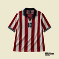 Jersey Albirrojo con Encaje | Mitãis Paraguay