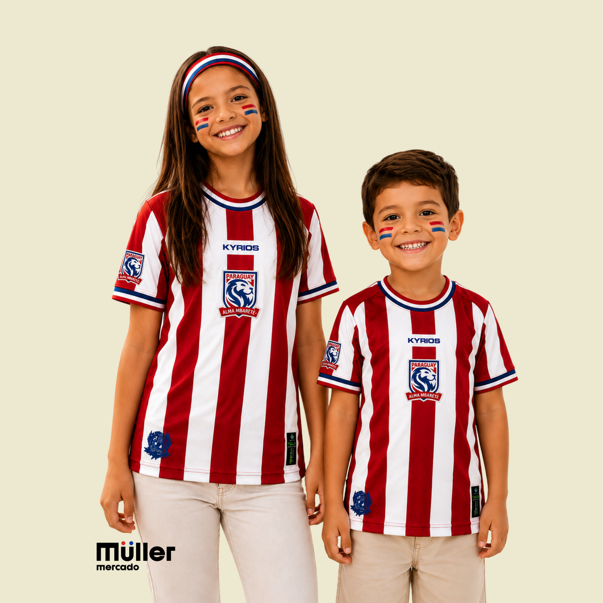 Jersey Albirrojo “Desde que nací soy” | Kyrios Paraguay