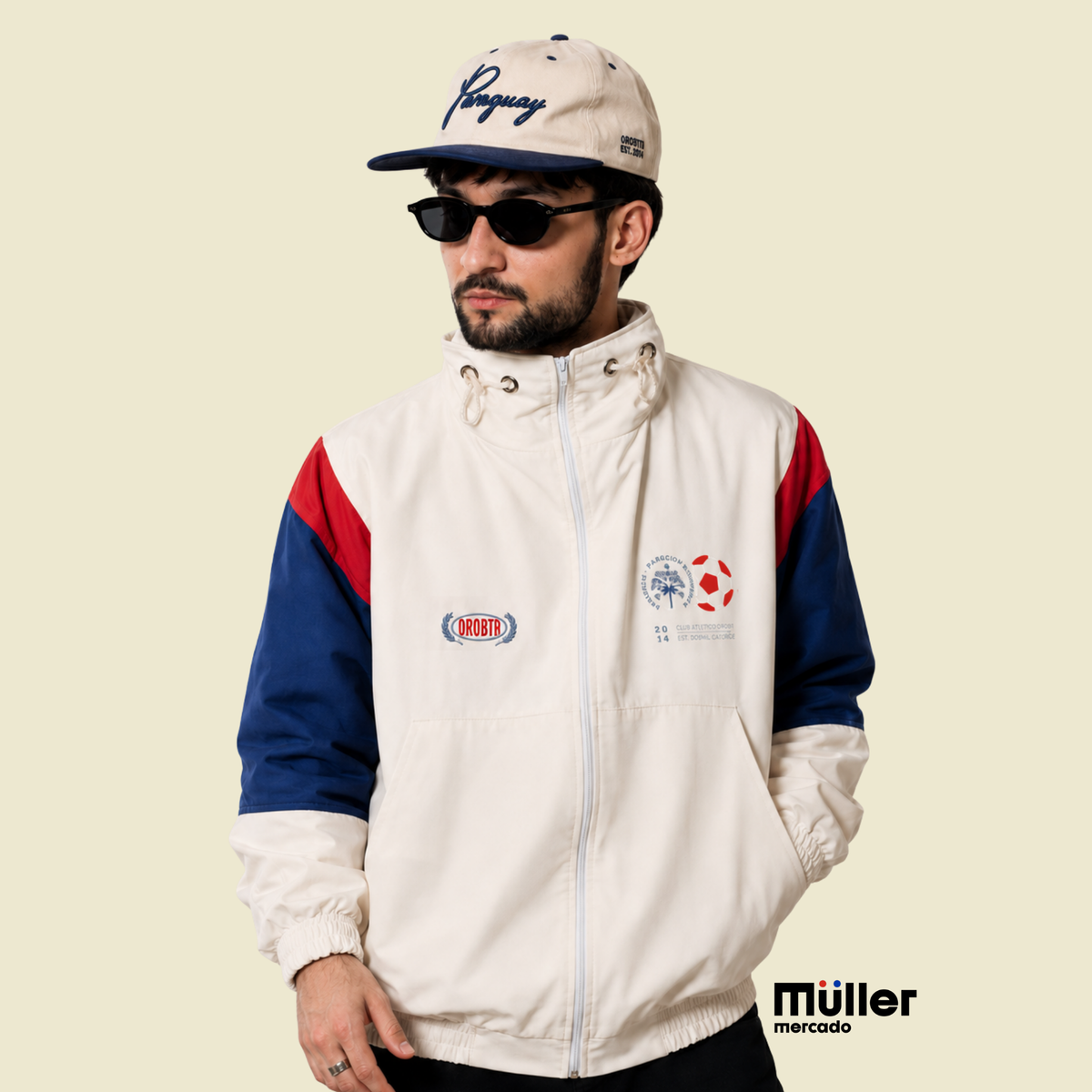 Campera Rompe vientos Cosas del Fuol  | Oro Bruto Paraguay